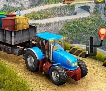 Tractor Trally Drive Offroad Cargo